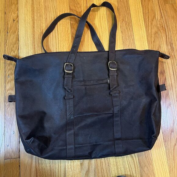 Unforgiven Clint Eastwood Promotional Faux Leather Duffel Bag Movie Promo - Picture 3 of 8